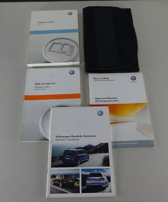 Owner's Manual / Handbook + Wallet VW CC (Passat) B6 Type 35 from 2012