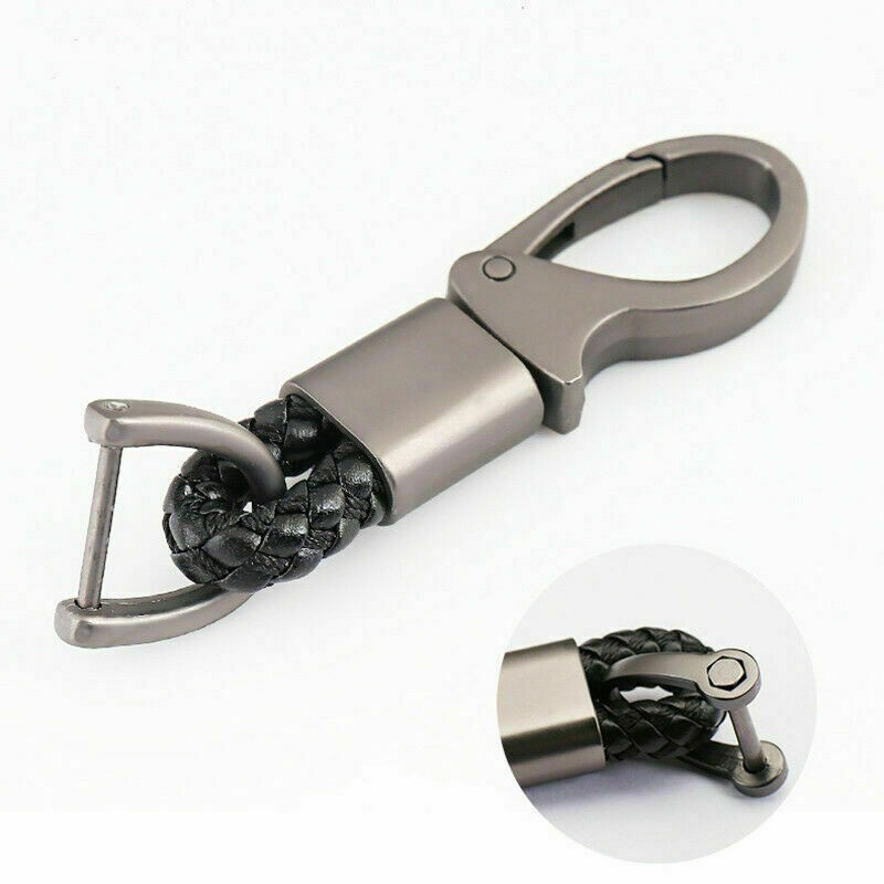 SANRILY Carbon Fiber Pattern 4 Button Key Cover Case Fit For Toyota Corolla Cross LE 2024 Highlander Crown 2023 Land Cruiser Venza RAV4 Tundra Keyless Luminous Key Shell With Keychain Silver - Foto 11