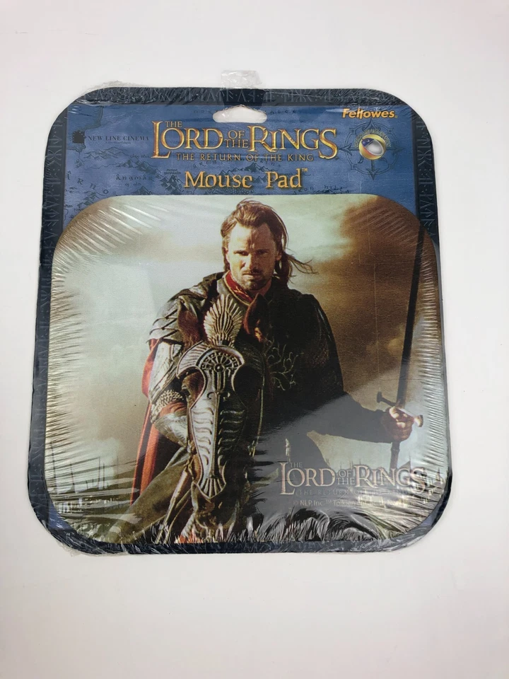 Lot of 3 Sealed Lord of the Rings Return of the King Tolkien Computer Mouse Pad - Image 2 of 4
