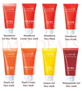 Download Lakme Clean Up Face Wash Scrub Mask Facial Scrub PSD Mockup Templates