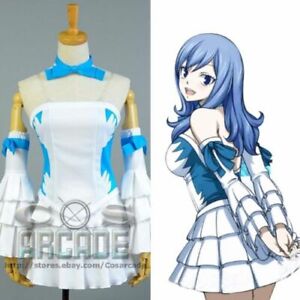 Fairy Tail Juvia Lockser Cosplay Costume Princess Dress Dress Ebay