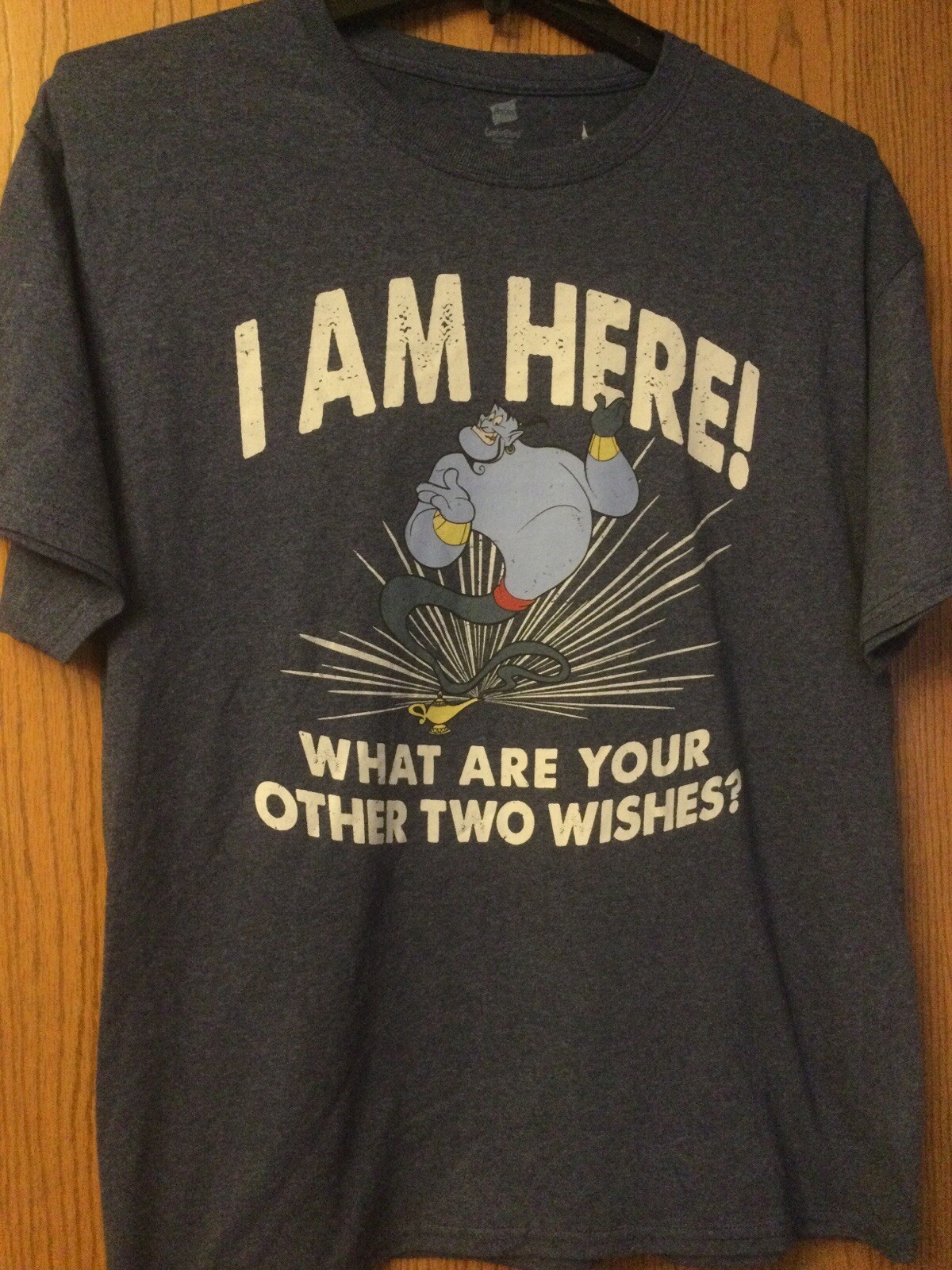 ALTRA Aladdin (Genie) “I Am Here. What Are Your Other Two Wishes? Blue L Disney