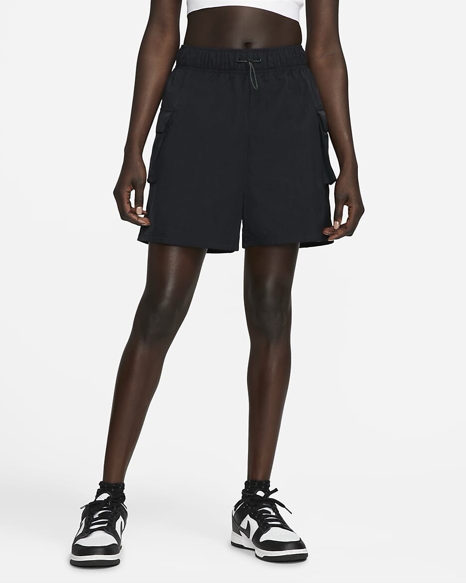 【NIKE】◆NSW◆ESS WOVEN Highrise Shorts◆WMNS◆ Nike Sportswear Essential Women's Woven High-Rise Shorts