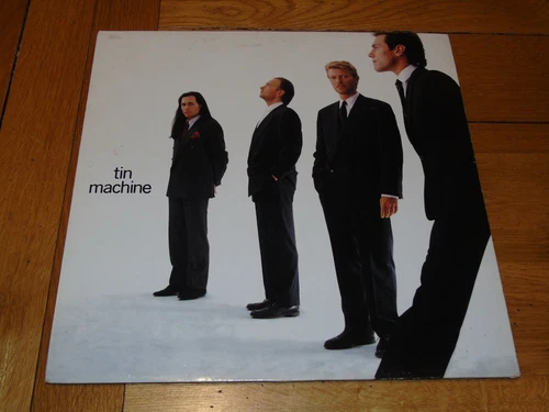 TIN MACHINE - Tin Machine - 1989 UK 12-track Vinyl LP (fronted by David Bowie)