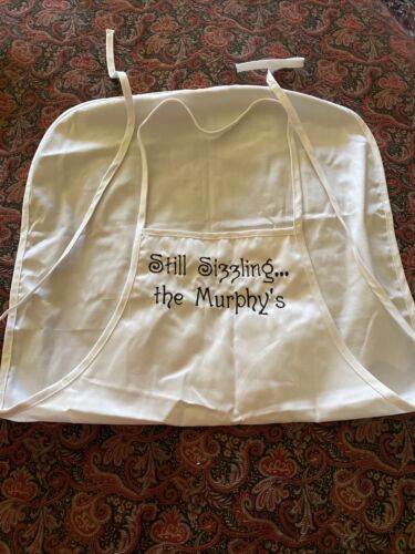 NEW White Kitchen Apron “Still Sizzling. . .the Murphy’s - Picture 1 of 8