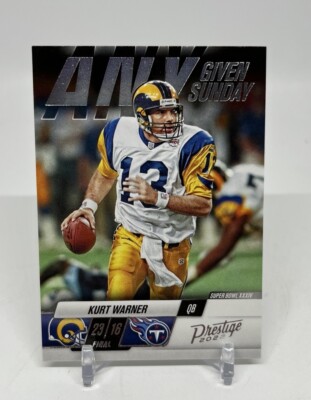 2022 Panini Prestige Kurt Warner Any Given Sunday #7