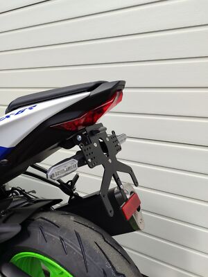 kurzer Kennzeichenhalter Kawa ZX6 R 636 ab 2024 Kennzeichenträger REVO Tail Tidy