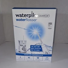 Waterpik Aquarius Water Flosser, Electric Power Water Flosser, White (WP-660)