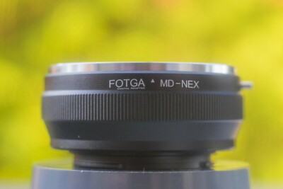 Fotga MD NEX Adapter - Objektiv Adapter Ring MD MC Minolta to Sony NEX, E Mount