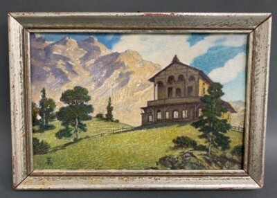 Max Theodor Moser (1880-1965) German Austrian Original Painting