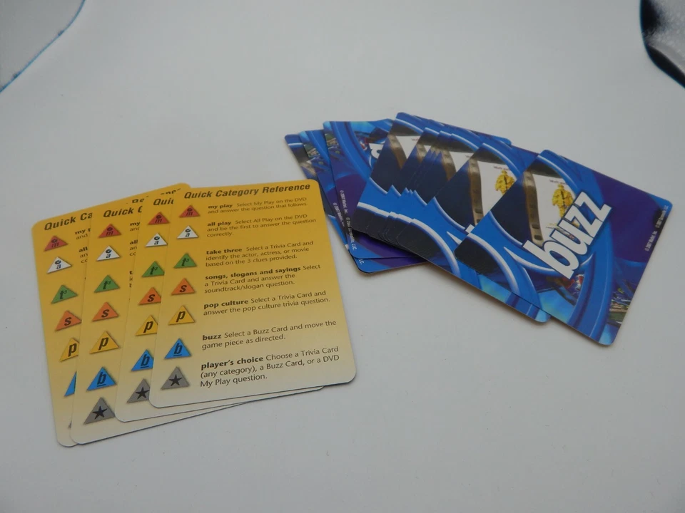 Scene It? MOVIE 2nd Edition (2007) Replacement Parts You Select - Image 2 of 4