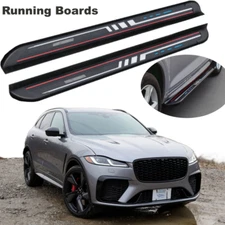 Running Boards Fits for Jaguar F-Pace 2016-2025 Nerf Bars Side Steps