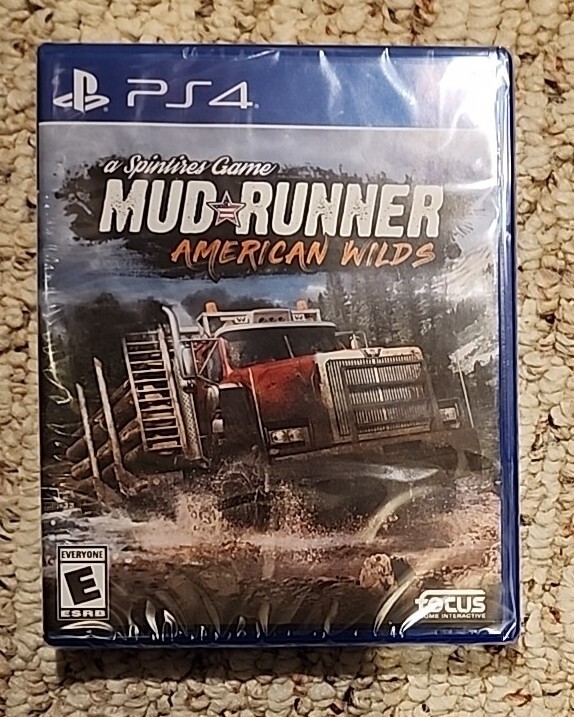 Spintires Mudrunner American Wilds PlayStation 4 Challenges Brand