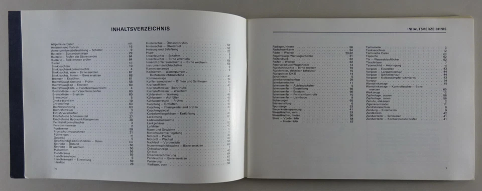 Manuale / Guida Jaguar E-Type Serie III 5,3 Litri V 12 In Tedesco Foto 4 de 4