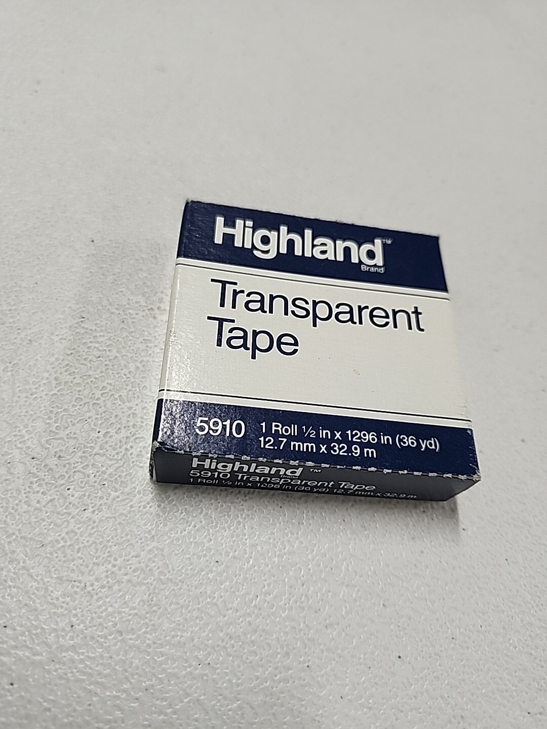 Highland Transparent Tape 12-Pack - 3/4 Inch X 1000 Inches Clear Office Tape