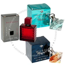 Chopard: Madness , Turquoise Diamond, Wish mini bottle new in box - You pick