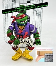 1991 TMNT Rock N' Roll Heavy Metal Raph Playmates Teenage Mutant Ninja Turtles