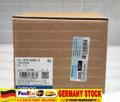 Omron CP1E-N30DT-D Programmable Controller New One Expedited Shipping CP1EN30DTD