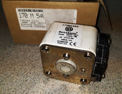 BUSSMANN 170M5465  660V Volt AC IEC  900A Amper aR Typower Zilox