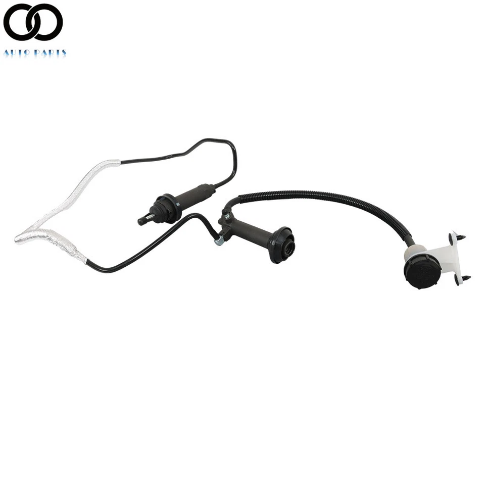 Conjunto de cilindro maestro y esclavo de embrague para 99-04 Ford F250 350 450 Super Duty Foto 4 de 4