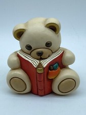 Thun Orso Teddy con Libro . Altezza 7,5 cm.