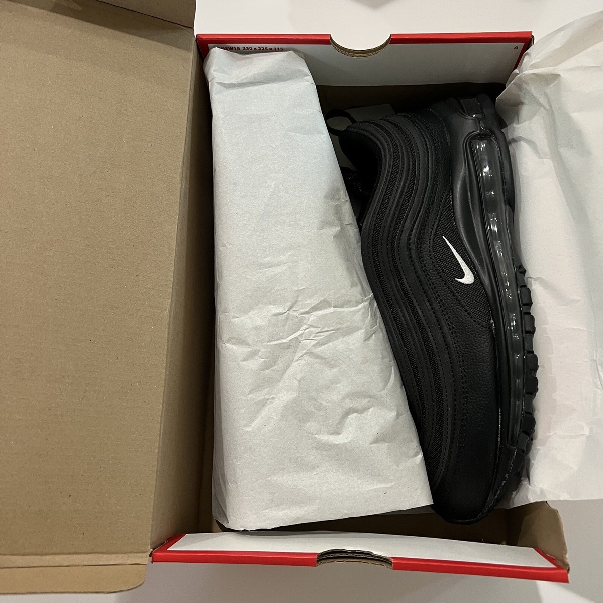 Size 12.5 - Nike Air Max 97 Black Terry Cloth for sale online | eBay