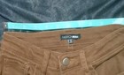 Fashion Nova Curvy Wide Leg Jeans Size 0 Sexy Brown Long Flare Stretchy Groovy — photo 4