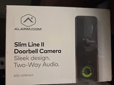 Alarm.com ADC-VDB106X Skybell Slim Line II Doorbell Camera 