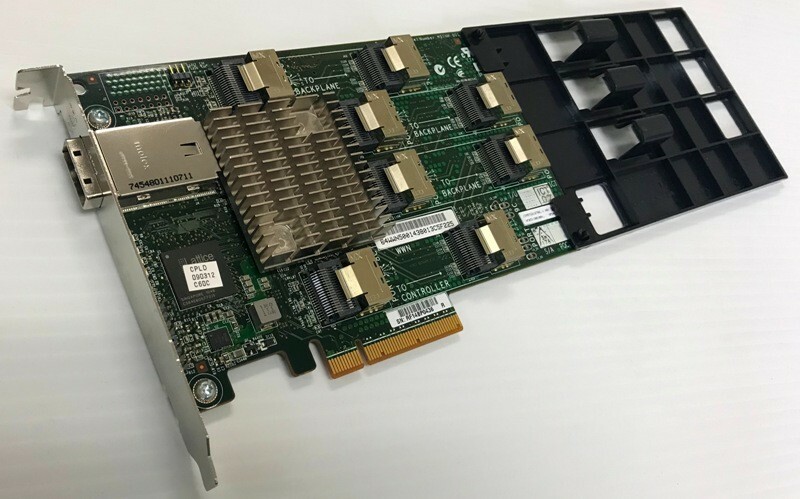 Carte PCI-E HP HSTNM-B017 - 24 Baies SAS Expander 3Gb (487738-001 / 468405-002) D'occasion