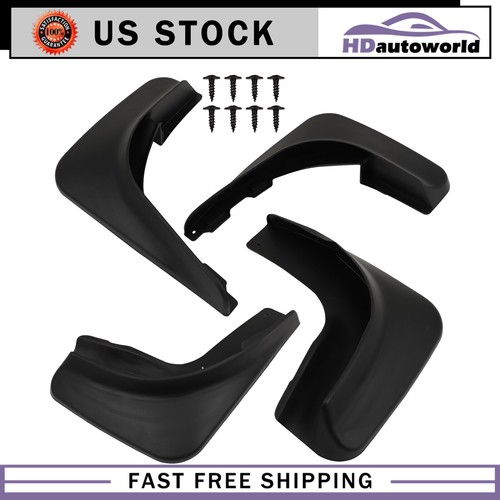 Splash Guards Mudguards Fender Mud Flap Front Rear For 2010-2014 Volkswagen Golf - Picture 4 of 8