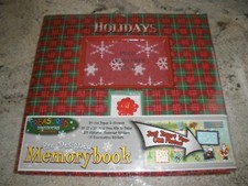 NEW Treasured Memories Collection Pre Designed Memory Book Album HOLIDAYS