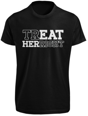 Treat Eat Her Right Adult Humor T-SHIRT Funny Sexual Innuendo Graphic GIFT TEE