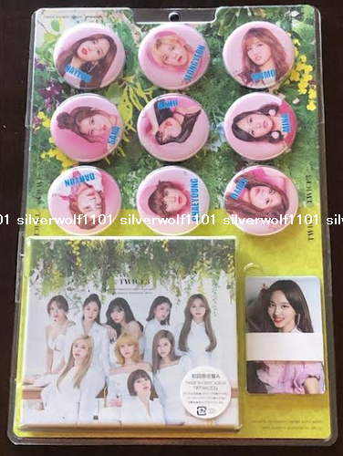 ①TWICE/アルバム/トレカ！ New TWICE #TWICE3 First Limited Edition Type A CD Photobook