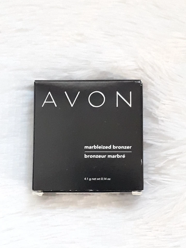 AVON MARBLEIZED BRONZER ~ "BRONZED PEACH" ~ 0.14 oz ~ DISCONTINUED /RETIRED - Image 2 of 4