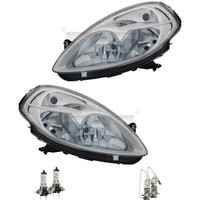 Scheinwerfer Set Rechts & Links H3/H7 FüR Lancia Ypsilon 843 Inkl. Osram Lampen