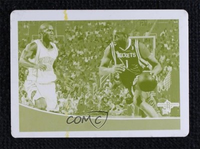 2009-10 Topps Printing Plate Yellow 1/1 Tracy McGrady #95 HOF 5l2