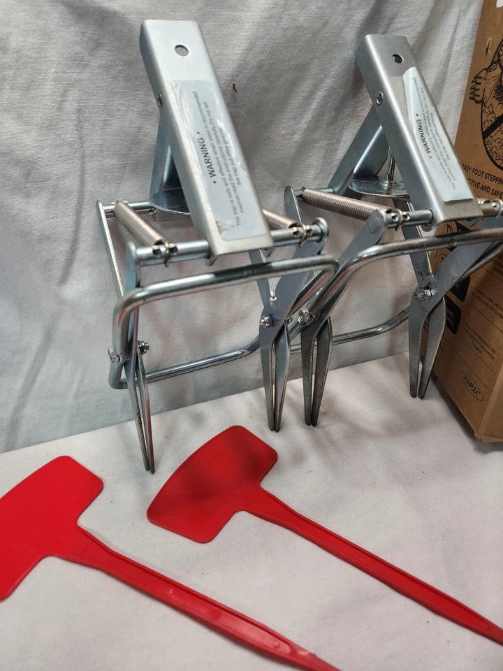 Eliminador de topos de trampa de tijera de acero galvanizado Poiaflex 4-PK para césped**usado Foto 3 de 4