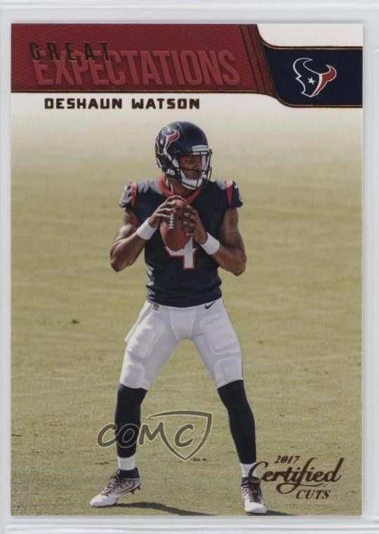 2017 Certified Cuts Great Expectations Deshaun Watson #2 Rookie RC