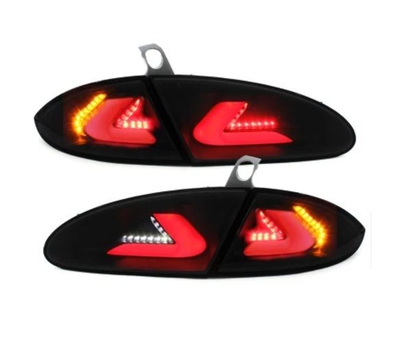 LUCES TRASERAS LED LITEC SEAT LEON 1P 05-08 NEGRAS CARDNA - Imagen 2 de 4
