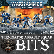 Warhammer 40k TERMINATOR ASSAULT SQUAD NEW SCULPT BITS Multi Listing