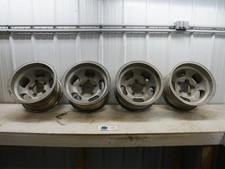 Jeep CJ5 CJ6 CJ7 15x8.5 Super Drag Set of 4 Aluminum Slot Wheels