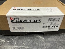 Poly Blackwire BW3315 USB Headset 213936-101            NEW OPEN BOX            