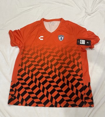 Charly Pachuca Tuzos Men's Training Shirt Orange, Size XL New