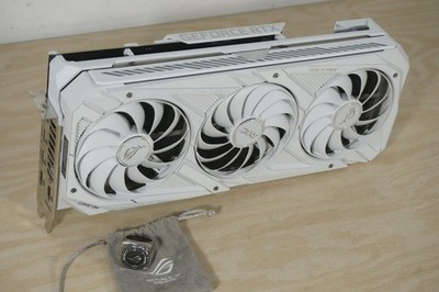 GPU RTX 3080 10GB Asus ROG Strix White Edition Nvidia GeForce