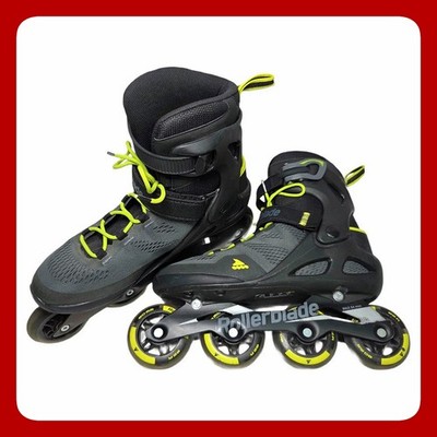 Rollerblade Macroblade 80 Mens Inline Skates US 9 EU 42 Black Lime 071006001A1