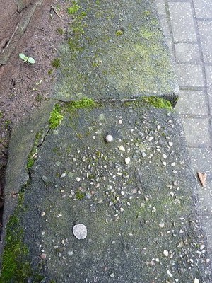 Foto 12x8 OS Nietmaßstab - Kirchenberg, Begrenzungswand Halle Handswo c2017