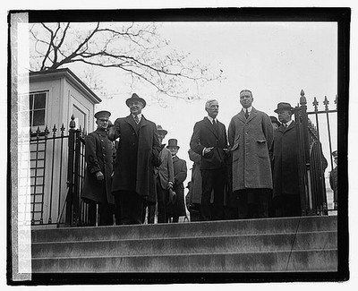Photo:Warren G Harding Washington DC 1922 Safety Parade Reviewing Ceremony