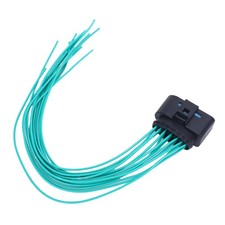 ⁺Headlight High Low Beam Wiring Harness Connector Pigtail Plug 1719105-2 Weather