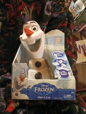 Frozen Olaf-A-Lot 13" Talking Snowman Figure Doll Toy Disney Just Play NEW READ
