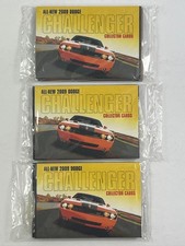 Lot of 3 Packs 2009 Dodge Challenger STR8 Collector Cards SEALED - Free Shipping